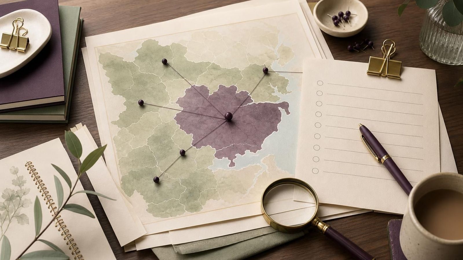 Care research notes for Essex with a local map and checklist